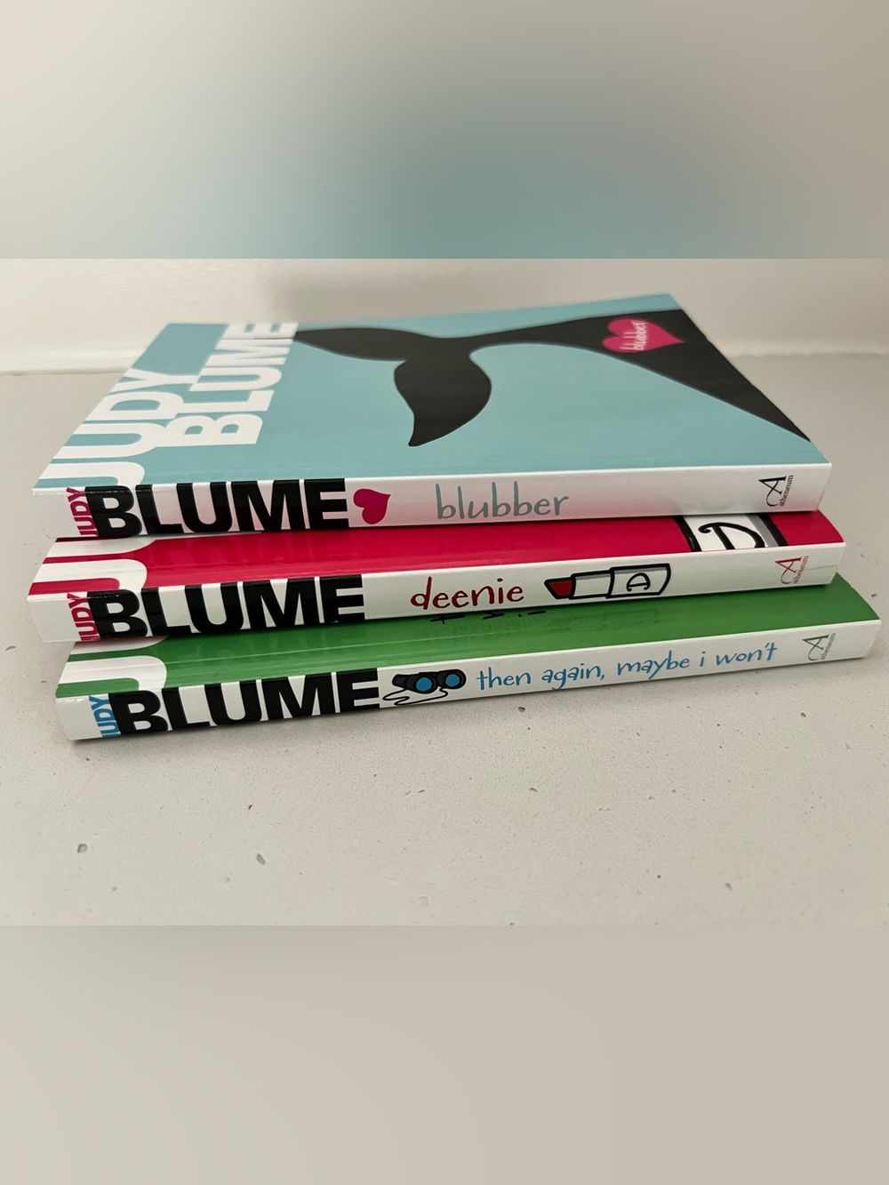 NWT Judy Blume 3 Book Set Blubber Deenie Then Again Maybe I Won’t middle school